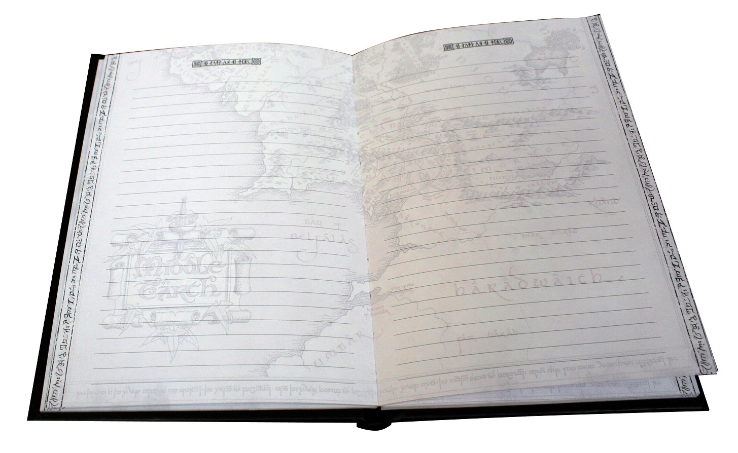 The Hobbit Notebook Cahier Anneau Lumineux
