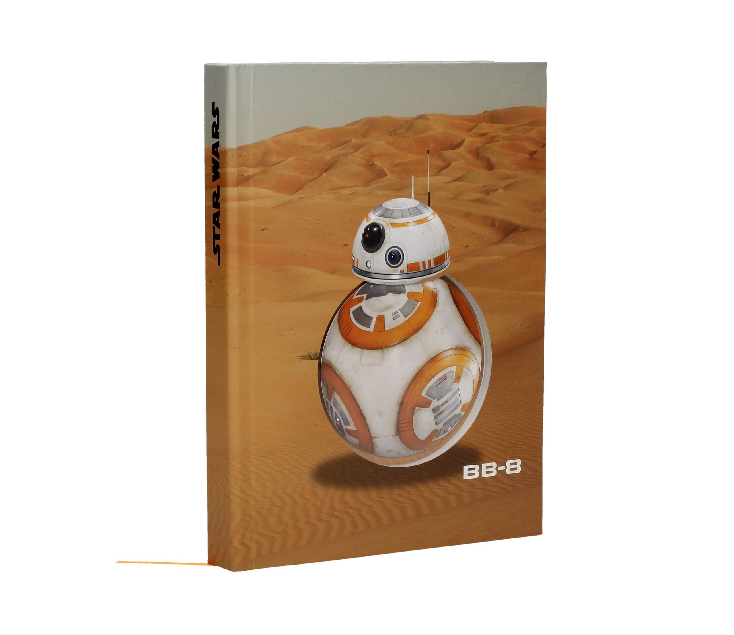 SW Star Wars Notebook Lumineux Sonore et Rotatif BB-8 Desert Style