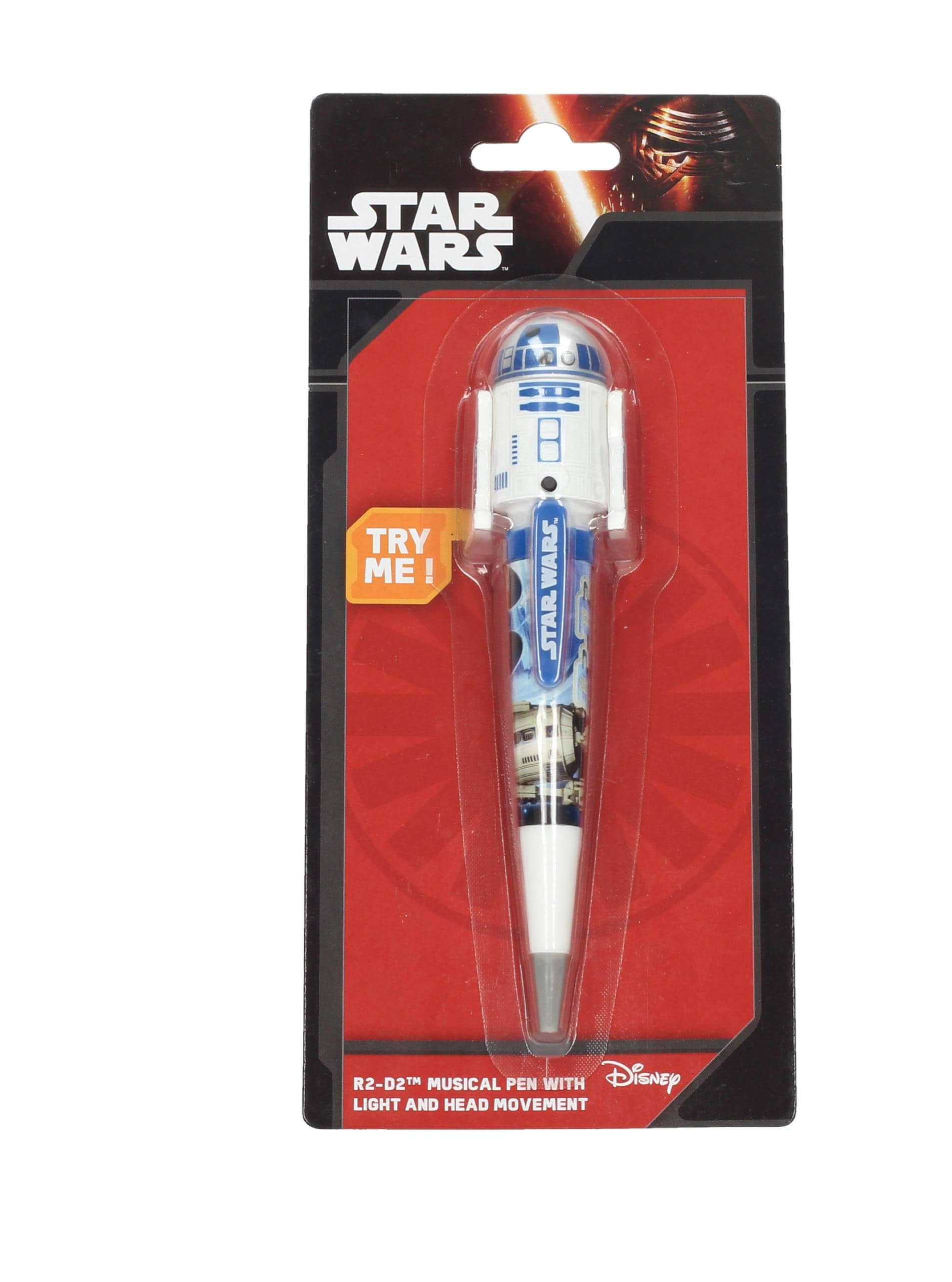 Stylo Lumineux Mission Space Argenté Avec Boîte - Occasion - Stylo Bille Fantaisie