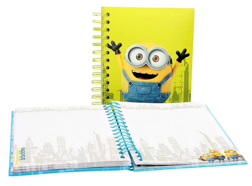 Minions Notebook Cahier Lumineux et Sonore Bob