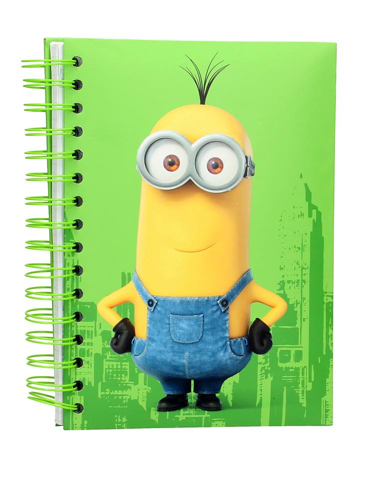 Minions Notebook Cahier Lumineux et Sonore Kevin