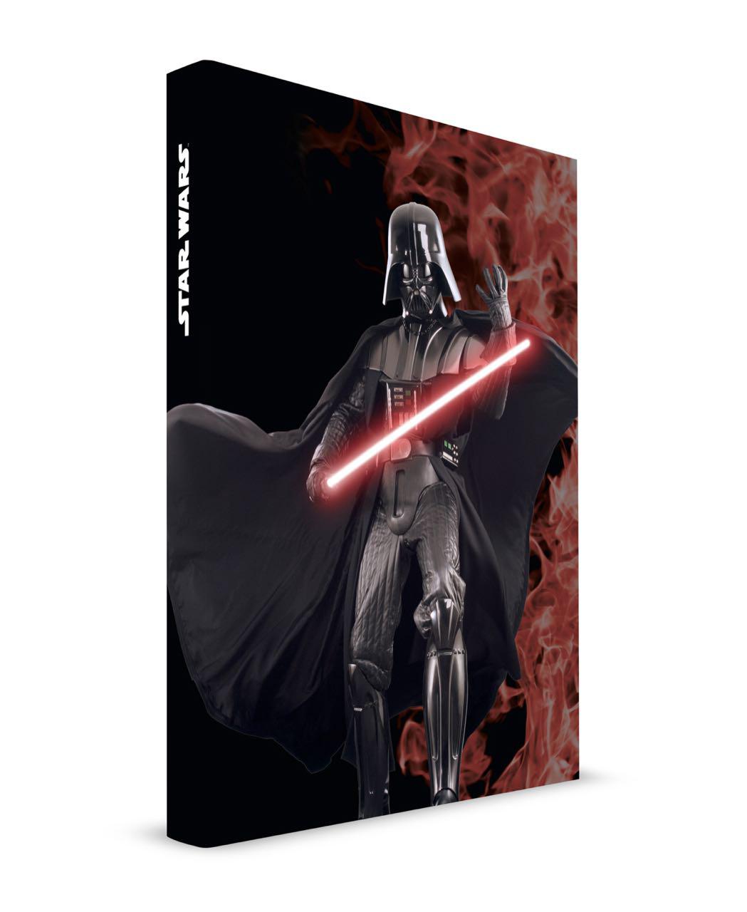 SW  Notebook Cahier Lumineux et Sonore Darth Vader 15x20cm