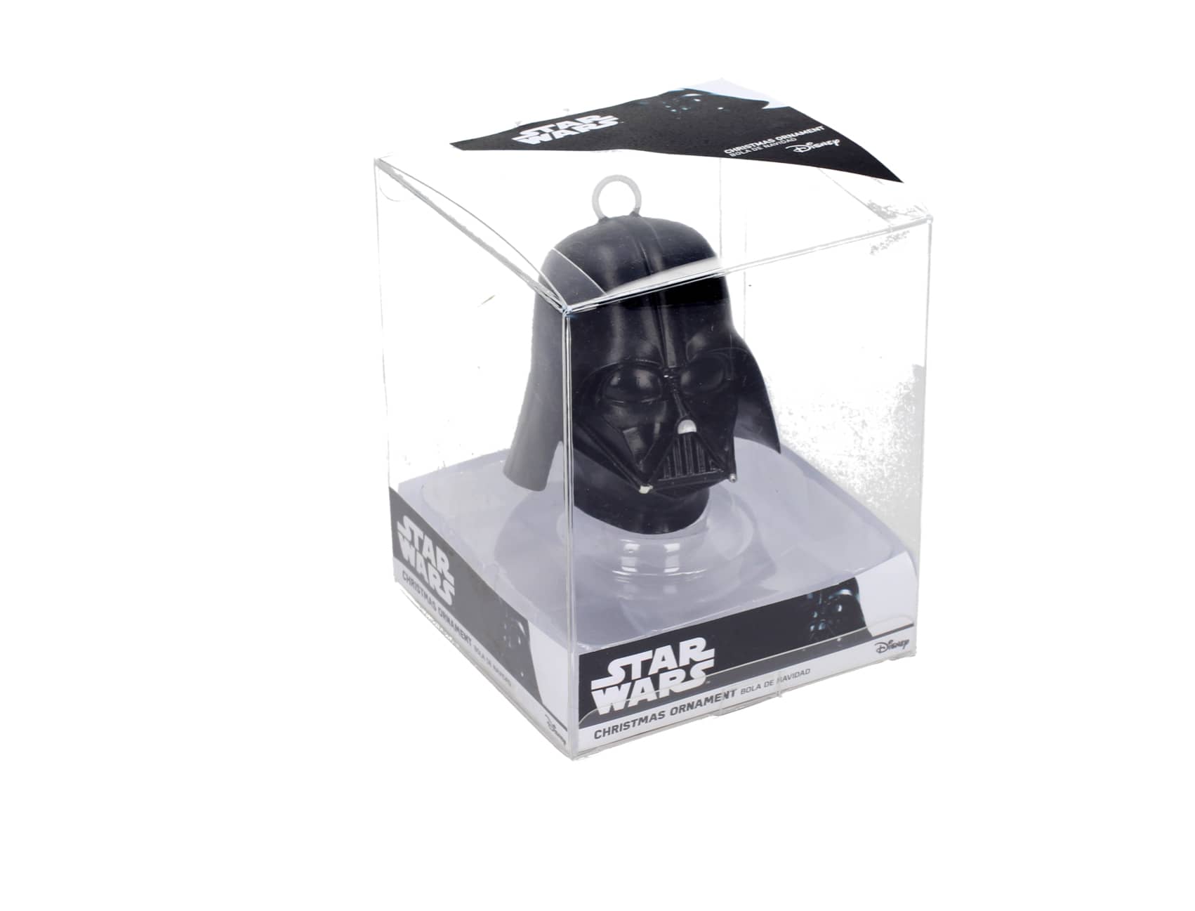 SW Xmas Ornament 3D Head Darth Vader