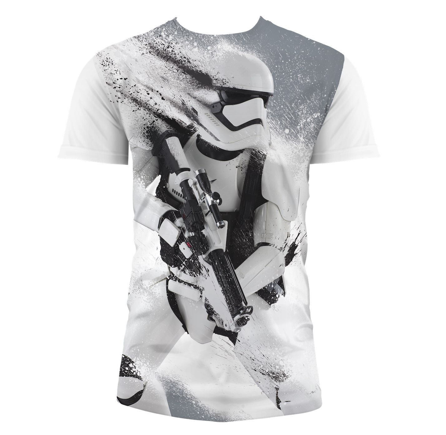 SW Episode 7 T-shirt Homme Stormtrooper Snow