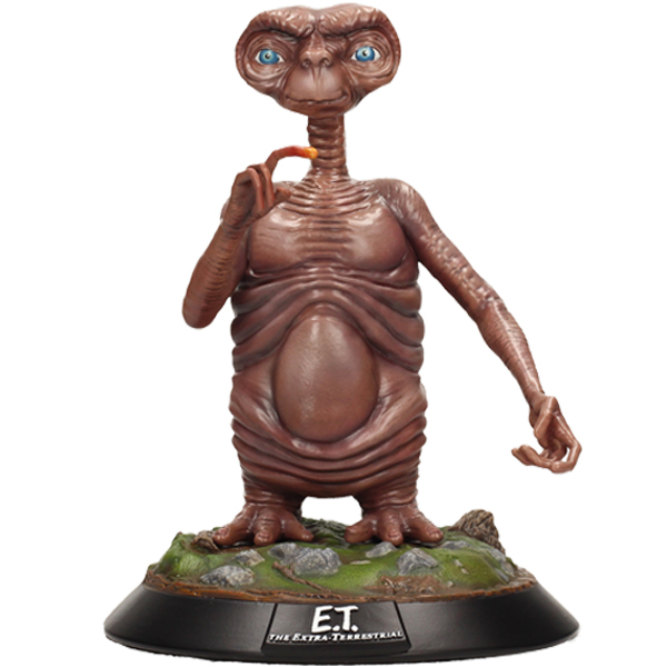 E.T. L'Extra Terrestre 40ème anniversaire statue résine 22cm
