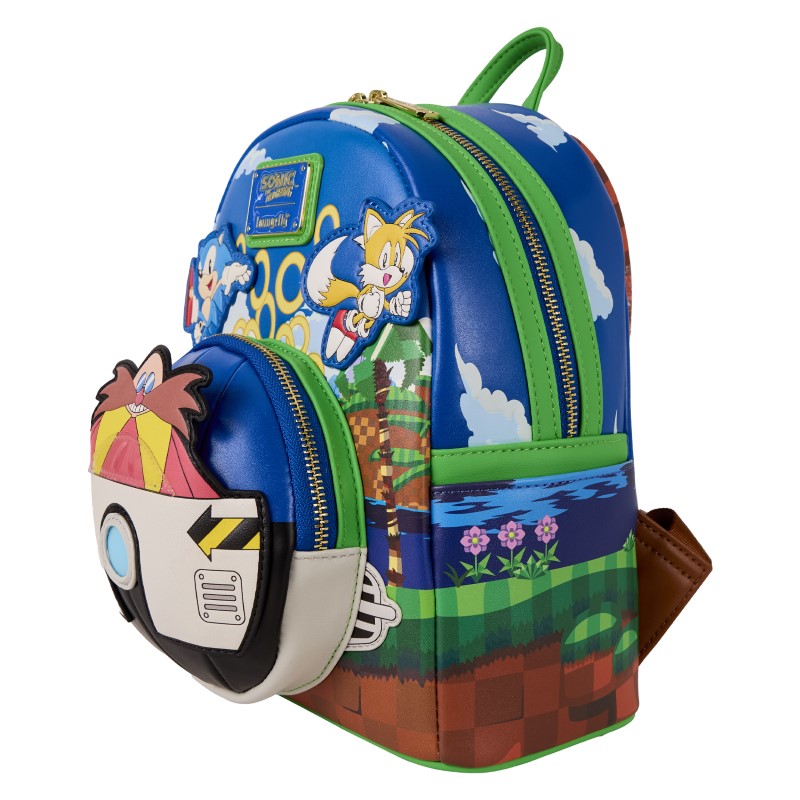 Sonic Loungefly Mini Sac A Dos Sonic The Hedgehog