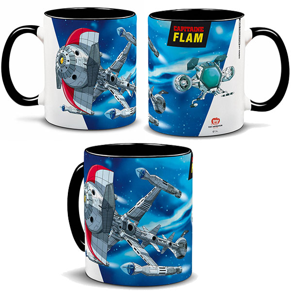 Capitaine Flam Mug Cyberlabe 9,5cm