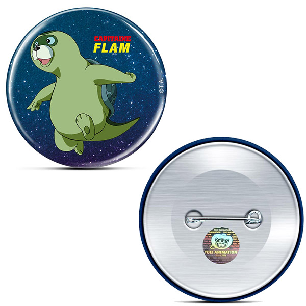 Capitaine Flam Badge Blister Fregolo 5,6cm