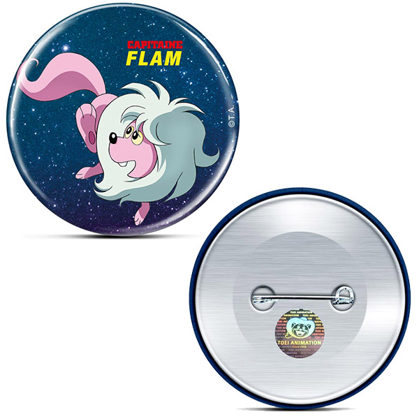 Capitaine Flam Badge Blister Limaye 5,6cm