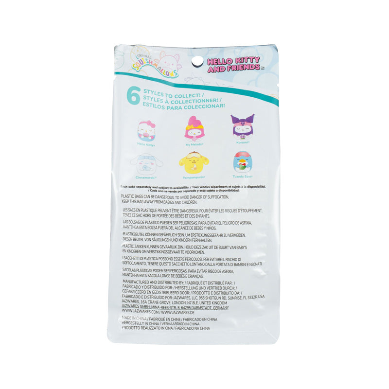 Hello Kitty And Friends Scented Blinds Spa Plush Asst 9Pcs 12,5cm