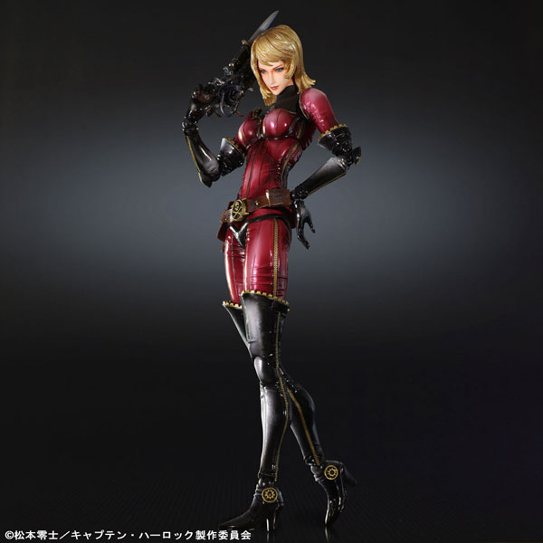 Captain Harlock Albator Movie Kei Yuki Nausica Play Arts Kai 28cm