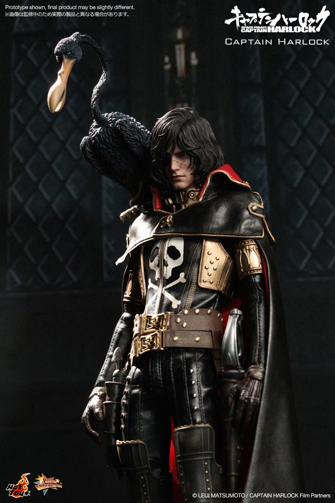 Captain Harlock Albator Hot Toys Movie MasterPiece With Throne