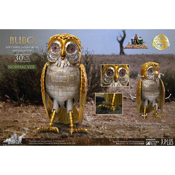 Le Choc Des Titans Soft Vinyl Gigantic Ray Harryhausens Bubo 30cm