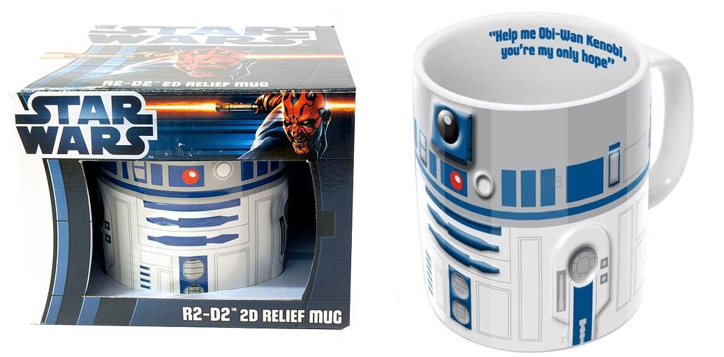 SW Mug Relief 2D R2D2