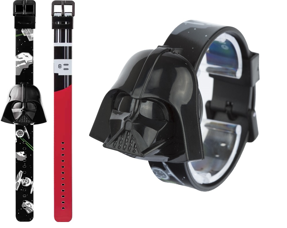 SW Montre Digitale 3D Darth Vader Bracelet interchangeable 