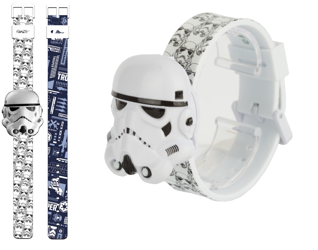 SW Montre Digitale 3D Stormtrooper Bracelet Interchangeable
