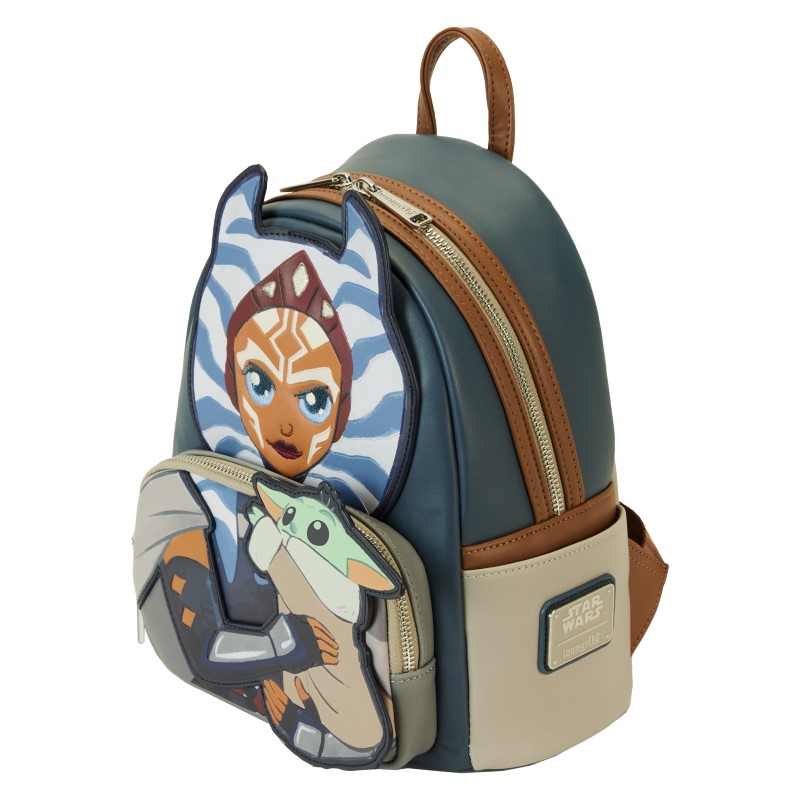 Mandalorian Loungefly Mini Sac A Dos Ahsoka Holding Grogu