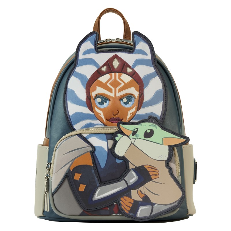 Mandalorian Loungefly Mini Sac A Dos Ahsoka Holding Grogu