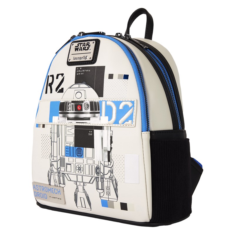 SW Star Wars Loungefly Mini Sac A Dos PotF Astromech Droid 