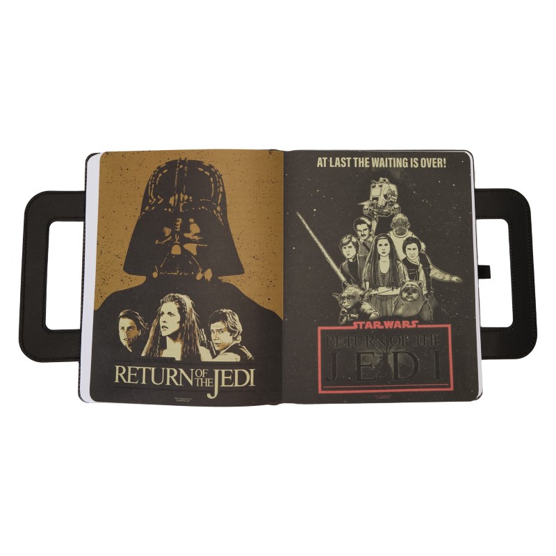 Star Wars Loungefly Cahier Stationary Return Of The Jedi Lunchbox Journal 