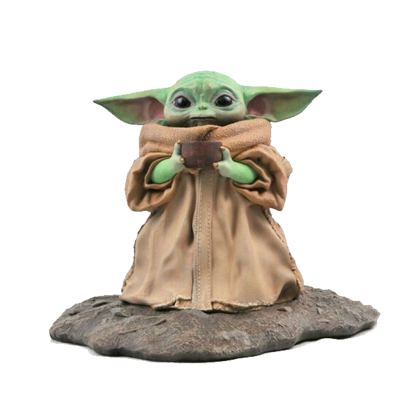 SW Star Wars Mandalorian The Child Soupe Statue 20cm