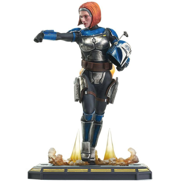 SW Star Wars The Clone Wars Bo Katan Statue 28cm