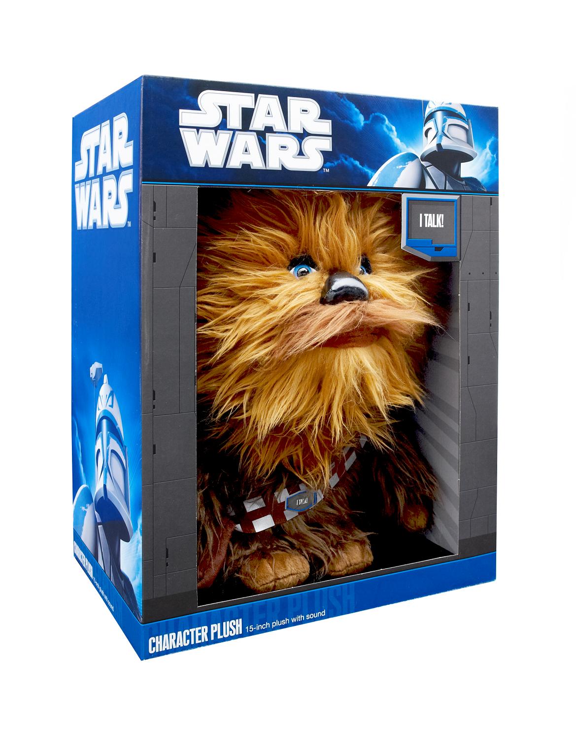 SW Chewbacca Deluxe talking plush 37cm