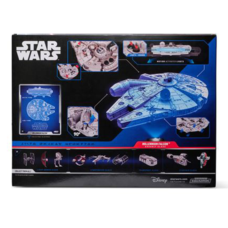 Star Wars Micro Galaxy Squadron Feature Vehicle & Figure Millennium Falcon 22,5cm