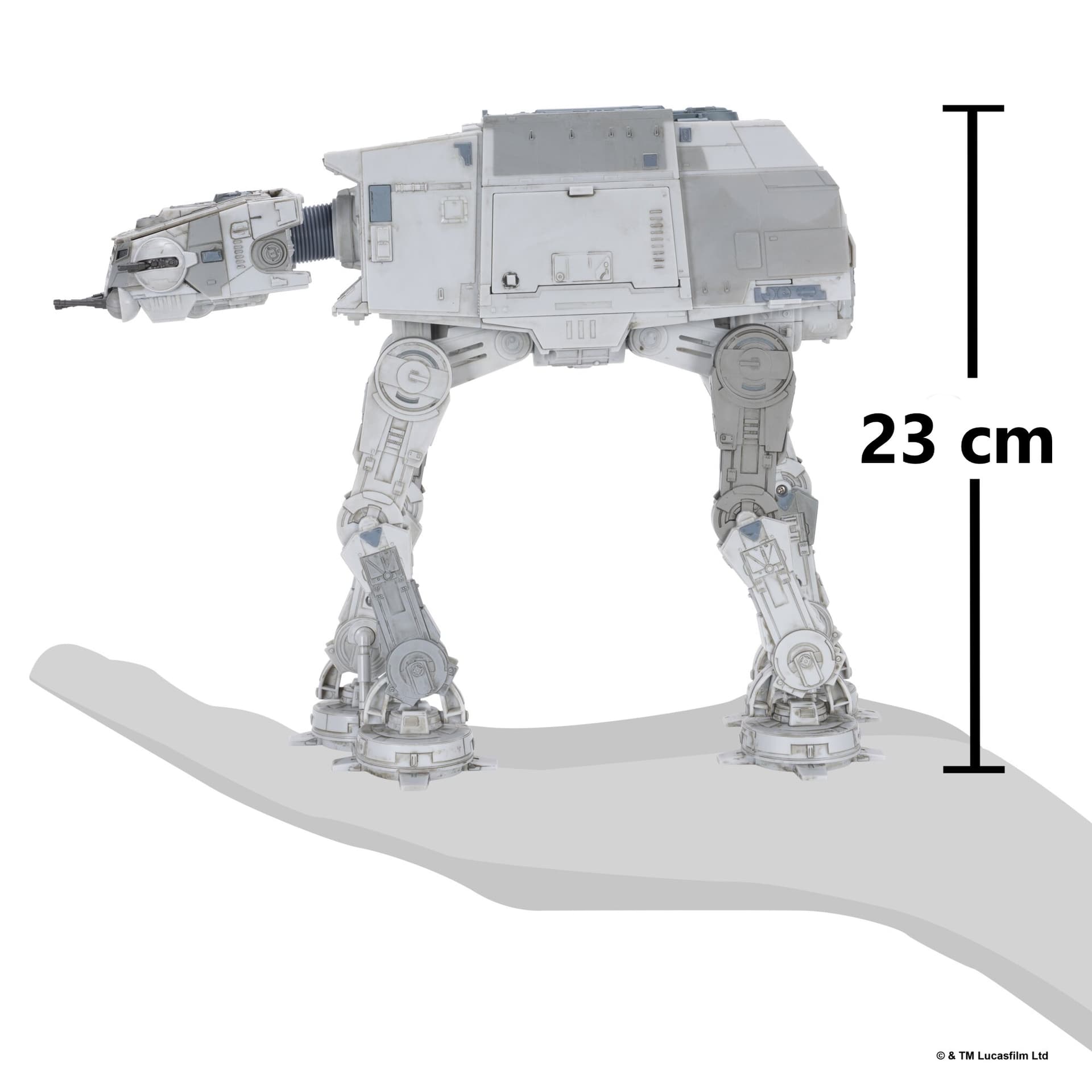 Star Wars Micro Galaxy Squadron Vehicle Mandalorian Imperial Remnant Atat 22,5Cm