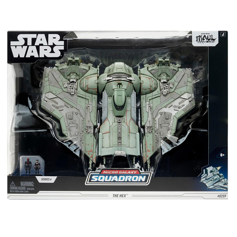 Star Wars Micro Galaxy Squadron Feature Vehicle & Figure The Hex 22,5cm