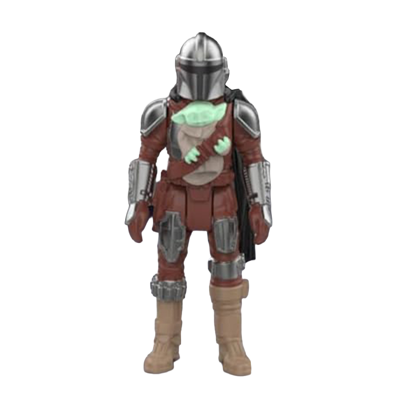 Star Wars Micro Galaxy Squadron Vehicle Mandalorian Et Grogu 13Cm 7,5Cm