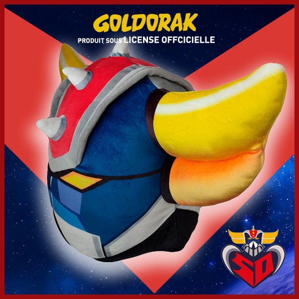 Goldorak 50eme Anniversaire Peluche Mocchi Mocchi 38cm