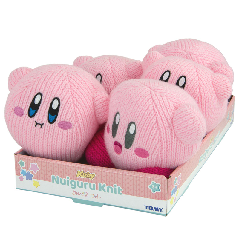 Kirby Nuiguru-Knit 15cm Mocchi Mocchi Junior Asst X5