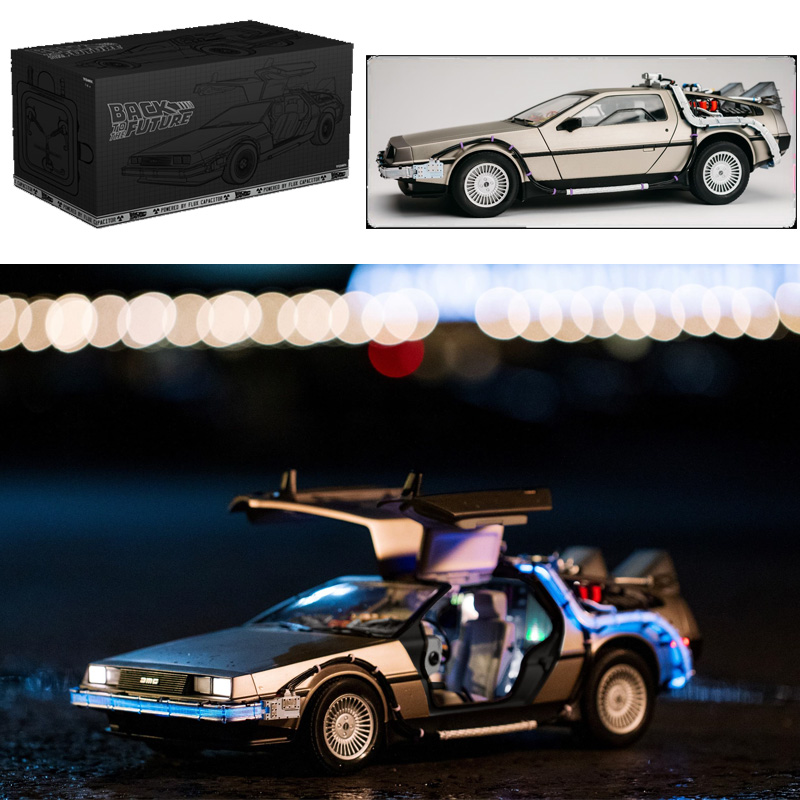 Back To The Future / Retour vers le Futur 1:10 Die Cast Delorean Replica