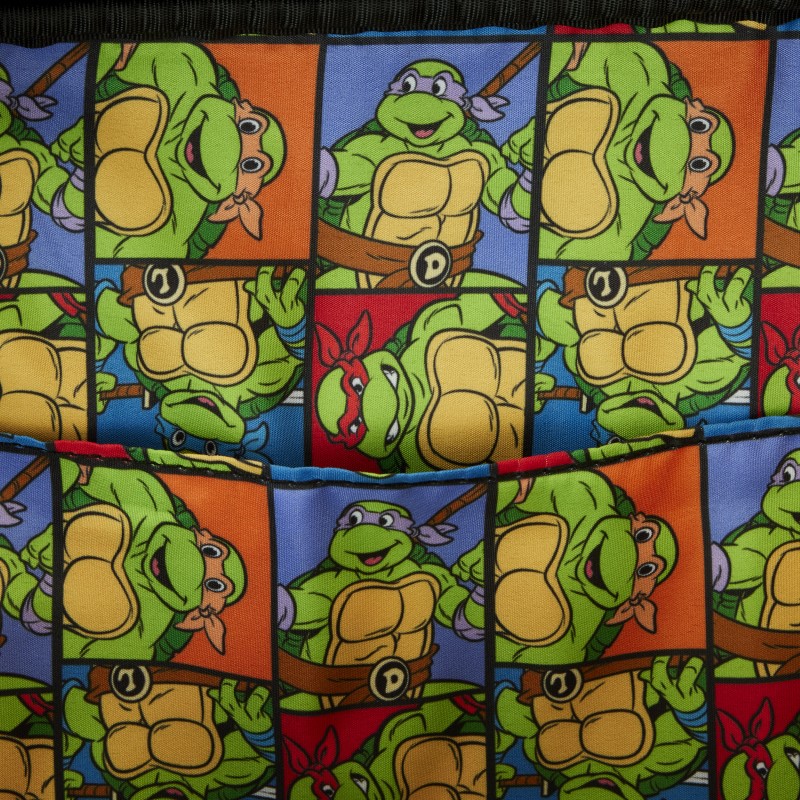 TMNT Tortues Ninja Loungefly Mini Sac A Dos 40Th Anniv Vintage Arcade