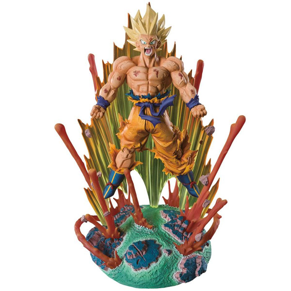 DBZ Figuarts Zero Super Saiyan Son Goku Talking About Krillin 27cm