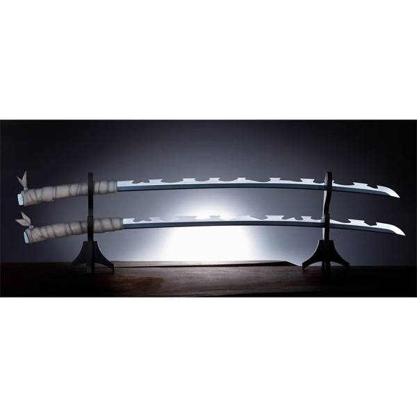 Demon Slayer Kimetsu No Yaiba Proplica Replique Nichirin Sword Inosuke Hashibira 93,5cm