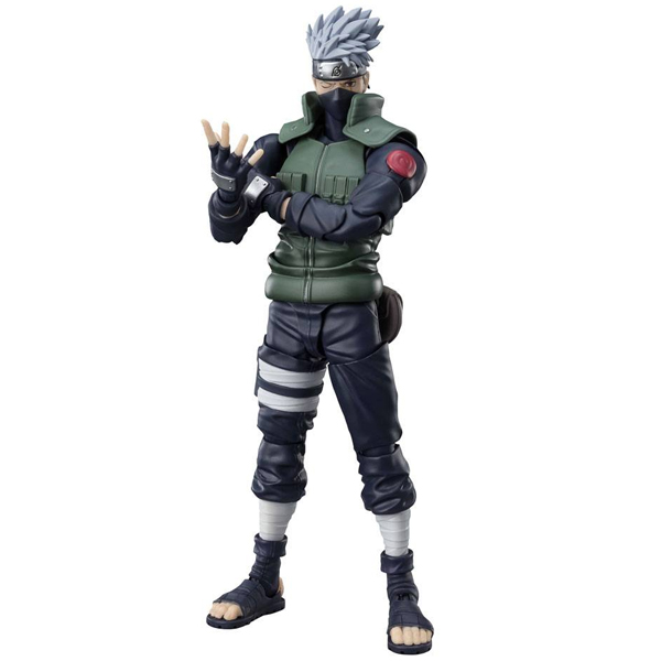 Naruto Shippuden SH Figuarts Hatake Kakashi Famed Sharingan Hero 15cm