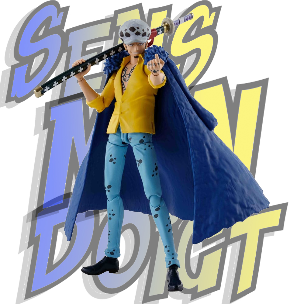 One Piece SH Figuarts Trafalgar Law Raid On Onigashima 16cm