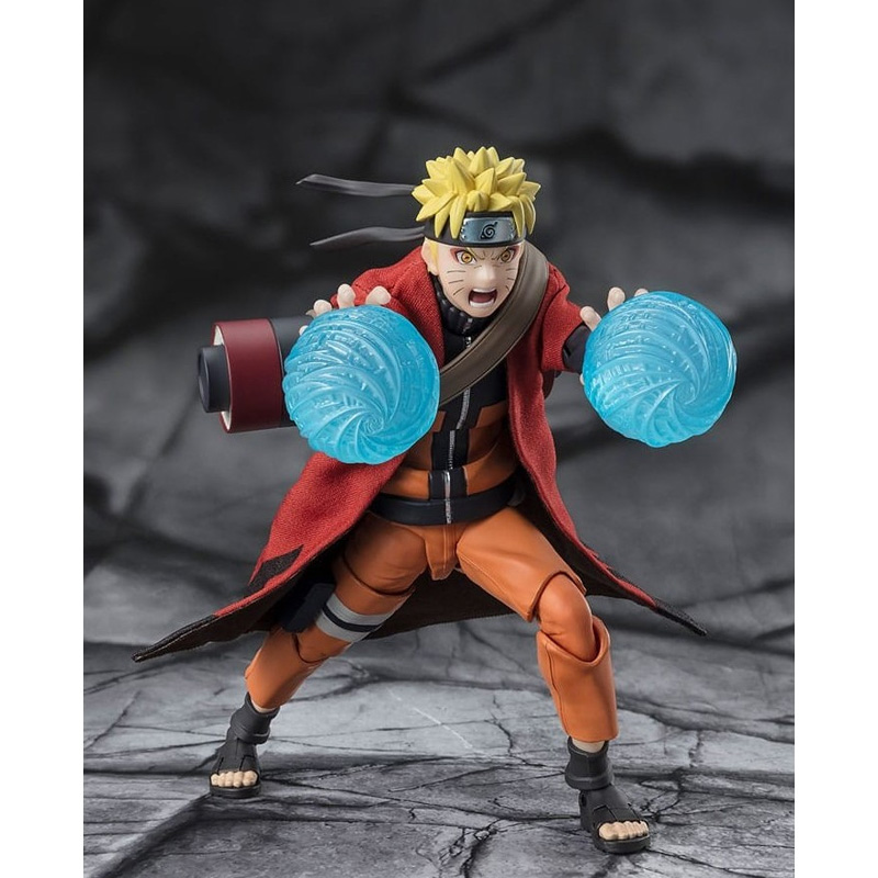 Naruto Shippuden SH Figuarts P Bandai Naruto Sage Mode Savior Of Konoha 14,5cm 