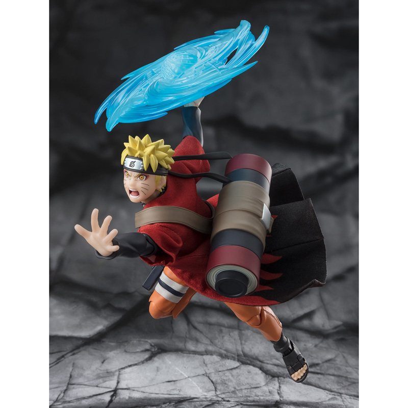 Naruto Shippuden SH Figuarts P Bandai Naruto Sage Mode Savior Of Konoha 14,5cm 