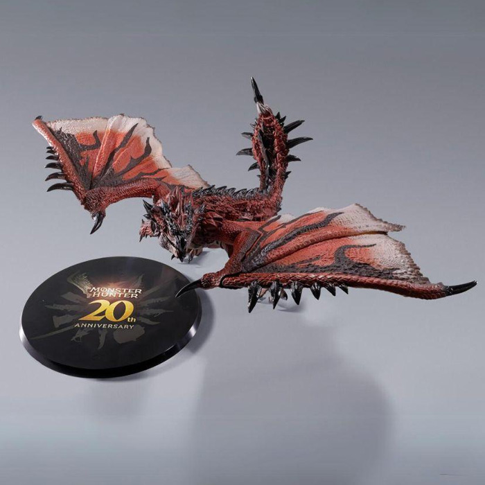 Monster Hunter SH Monster Arts Rathalos 20Th Anniversary Edition 40cm 