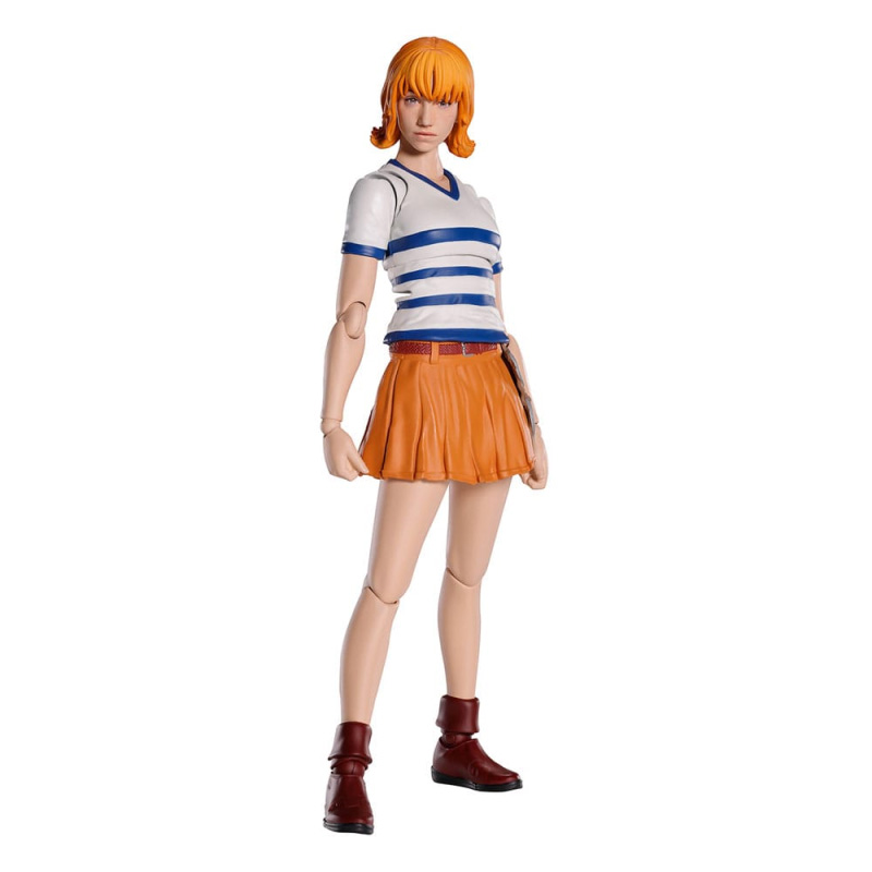 One Piece Netflix Series SH Figuarts Nami 15cm 