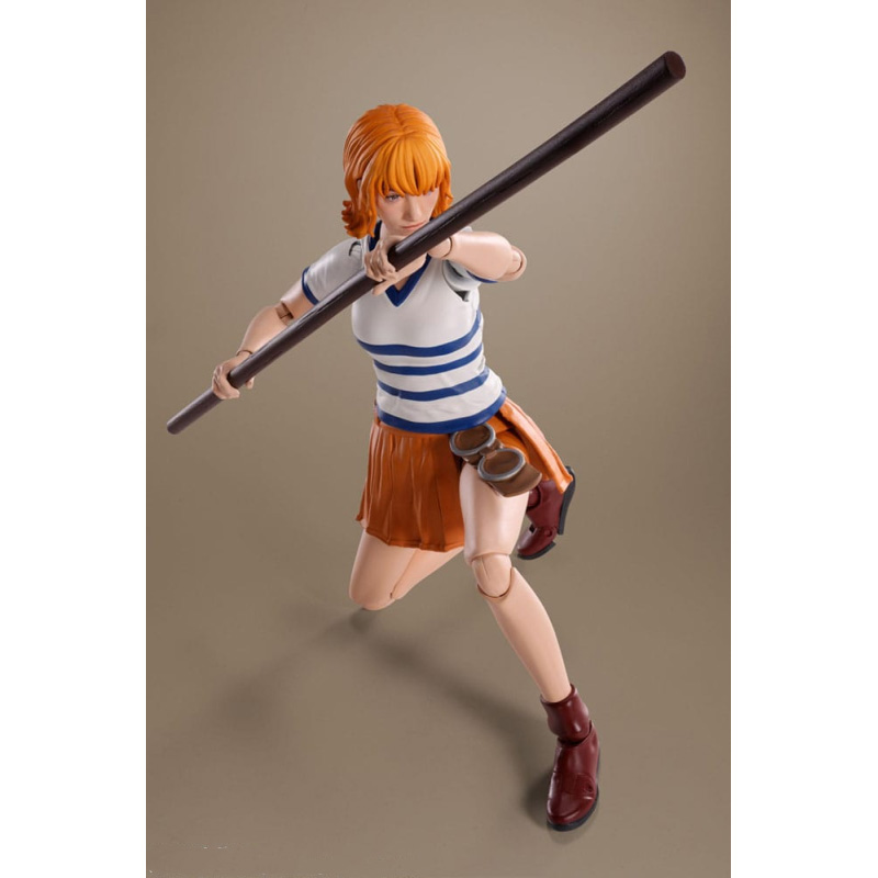 One Piece Netflix Series SH Figuarts Nami 15cm 