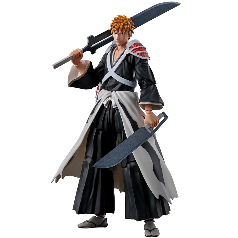 Bleach SH Figuarts Ichigo Kurosaki Dual Zangetsu Ver. 15,5cm