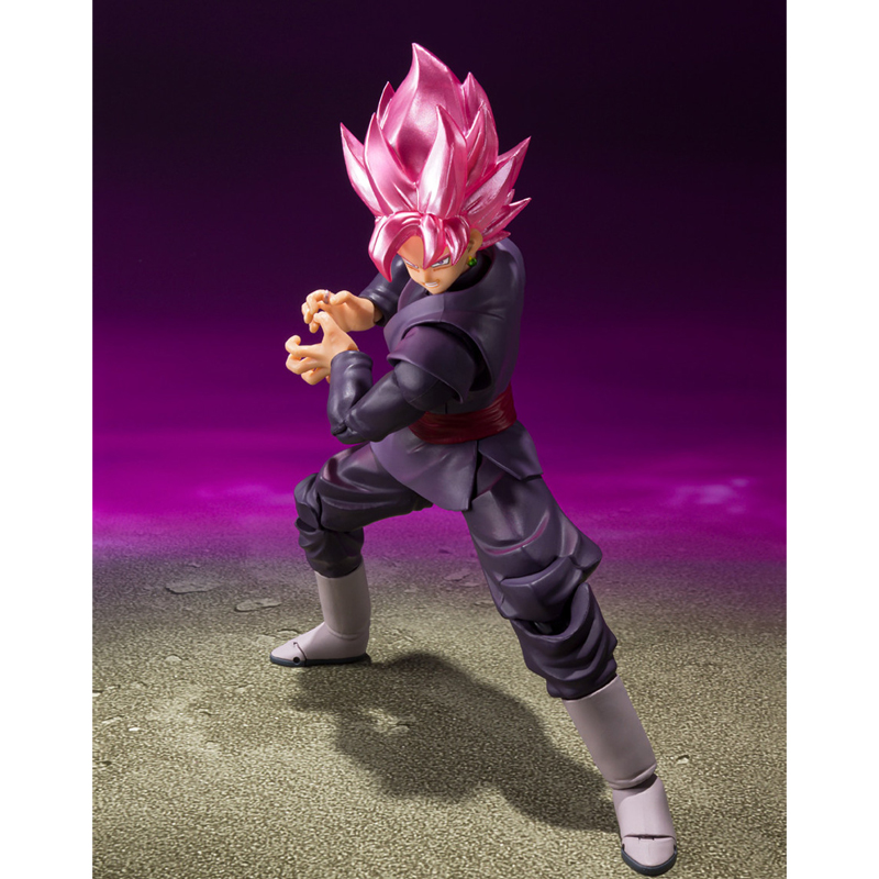 DBZ Super SH Figuarts Goku Black Super Saiyan Rose 14cm 