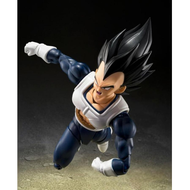 Dbz Dragon Ball Z Sh Figuarts Vegeta Old Battle Clothes 14Cm 