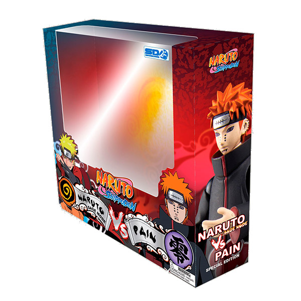 Naruto Pack Sage Mode Naruto Vs Pain 2 Figurines 10cm 
