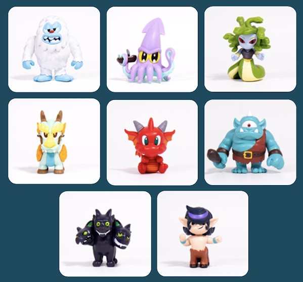 Mythzoo Mini Figures 12Pcs