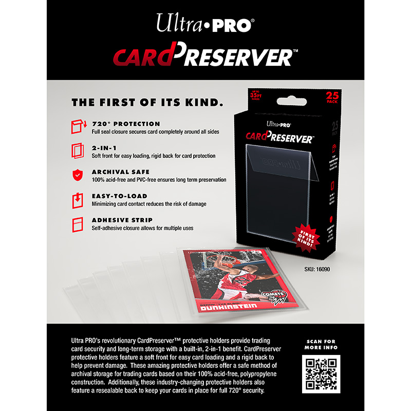 Ultrapro Card Preserver Protecteur Carte 25pcs